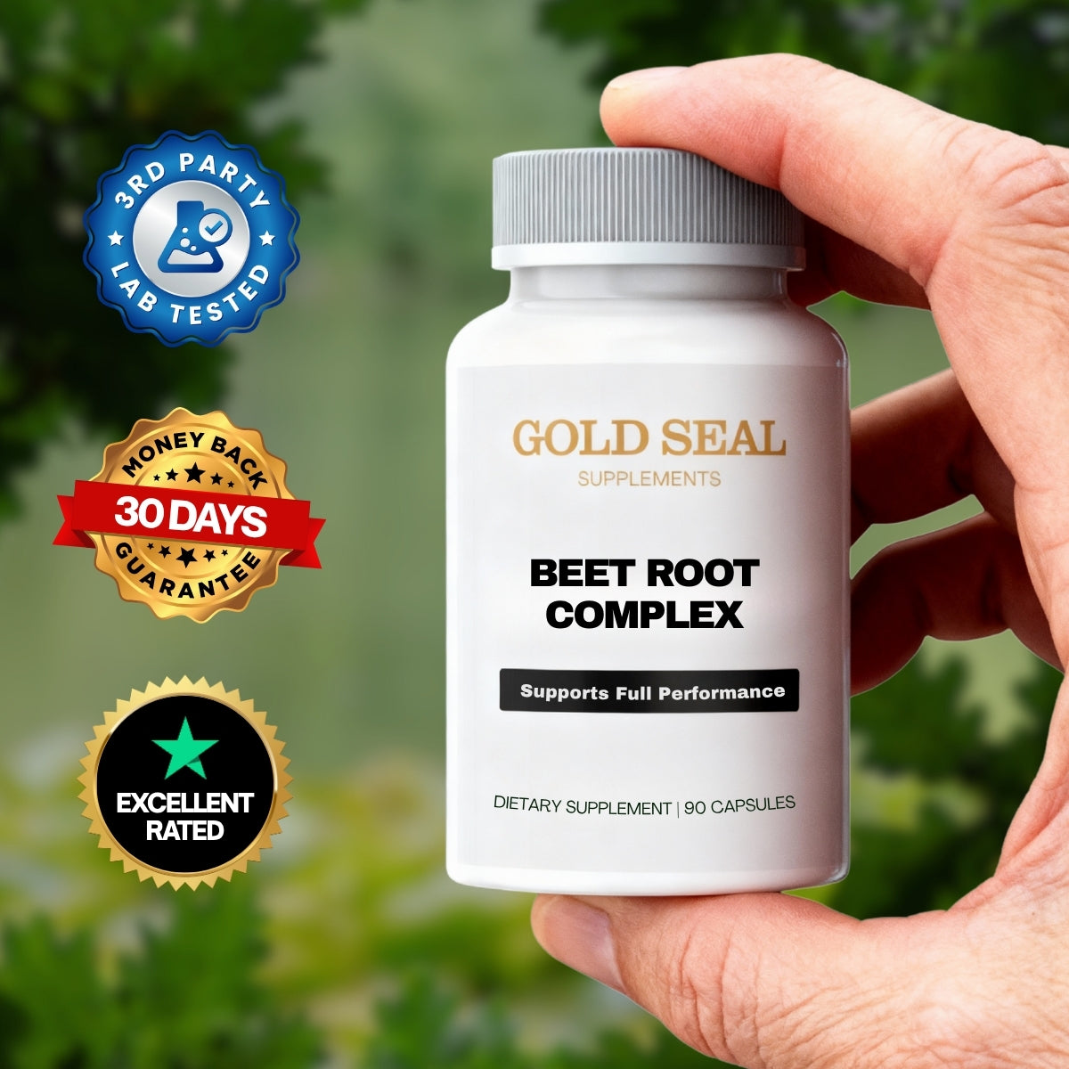 Beet Root with Black Pepper Capsules (6-Pack)